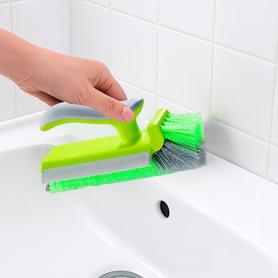 Brosse pour nettoyage coins
