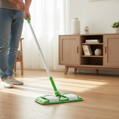 Serpilleres microfibres Sol-Brillant pour sols propres