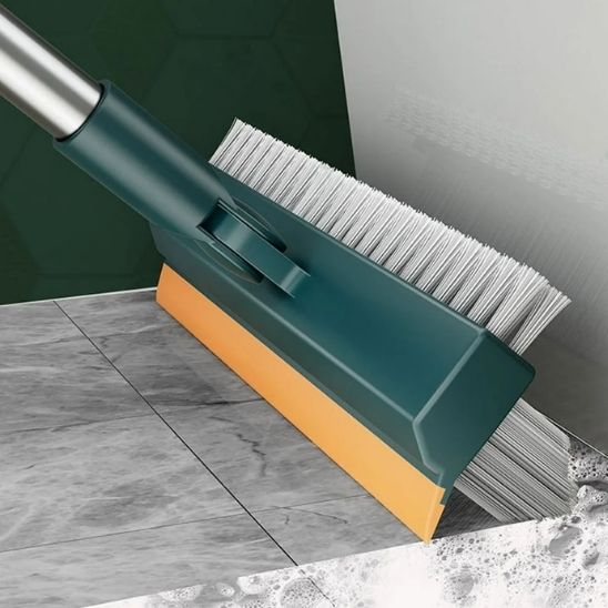 Balai brosse pivotant pour coins difficiles