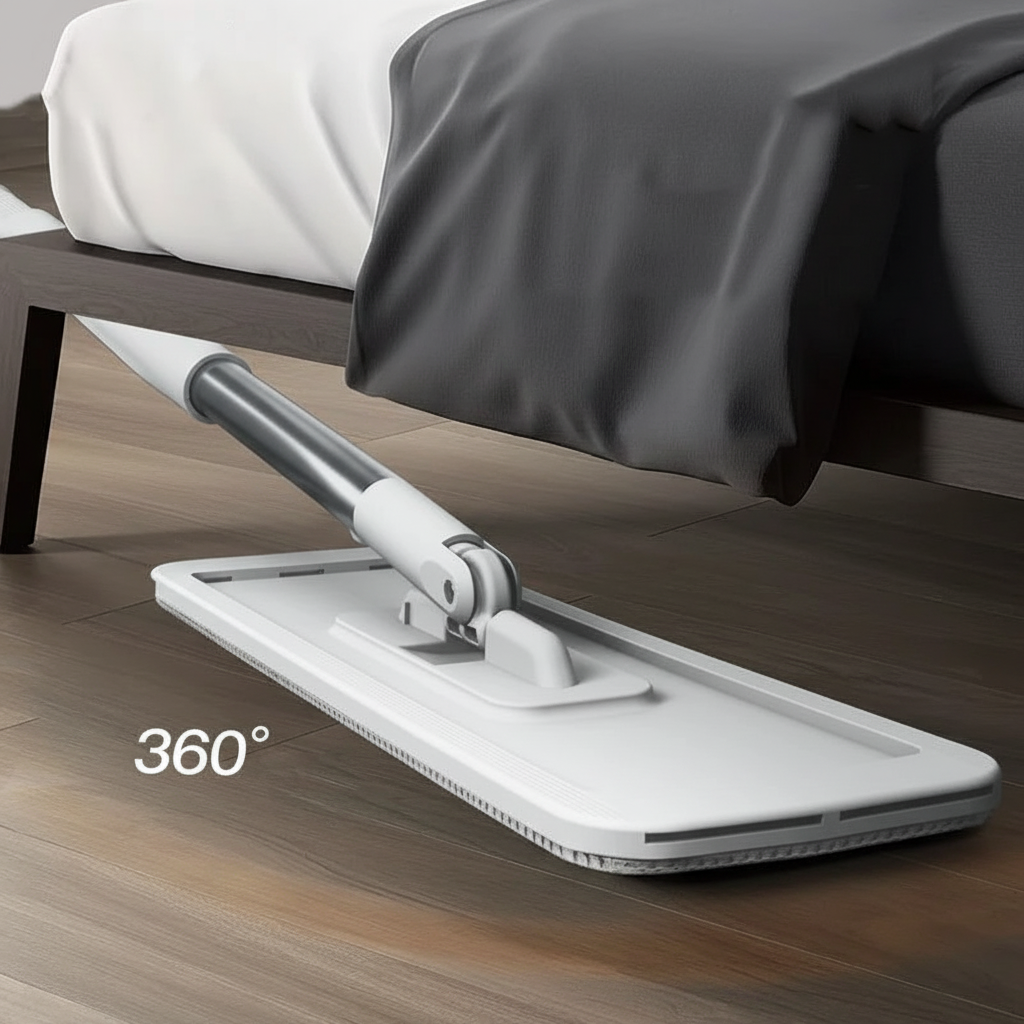 Balai serpillère Auto-Essorant 360 nettoyant sous un lit