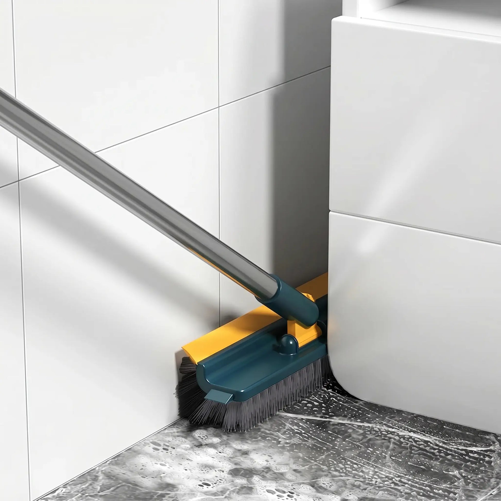 balai Rotatif 3en1 pour nettoyage coins difficiles