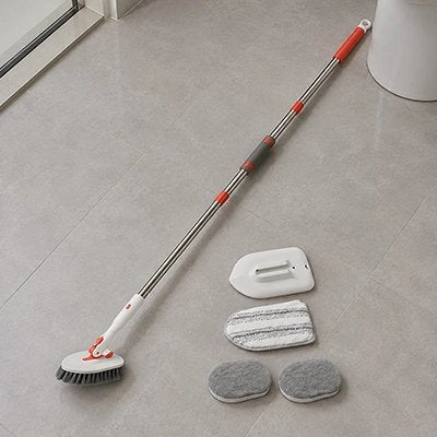 Balai brosse​​ Multi-Surfaces avec tampons de nettoyage