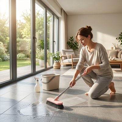 balai brosse Multi-Usage pour nettoyage carrelage