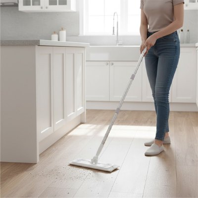 Balai plat pratique nettoyage quotidien maison