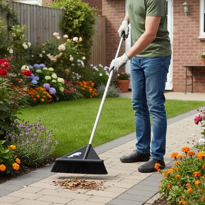 Balai pratique pour exterieur 