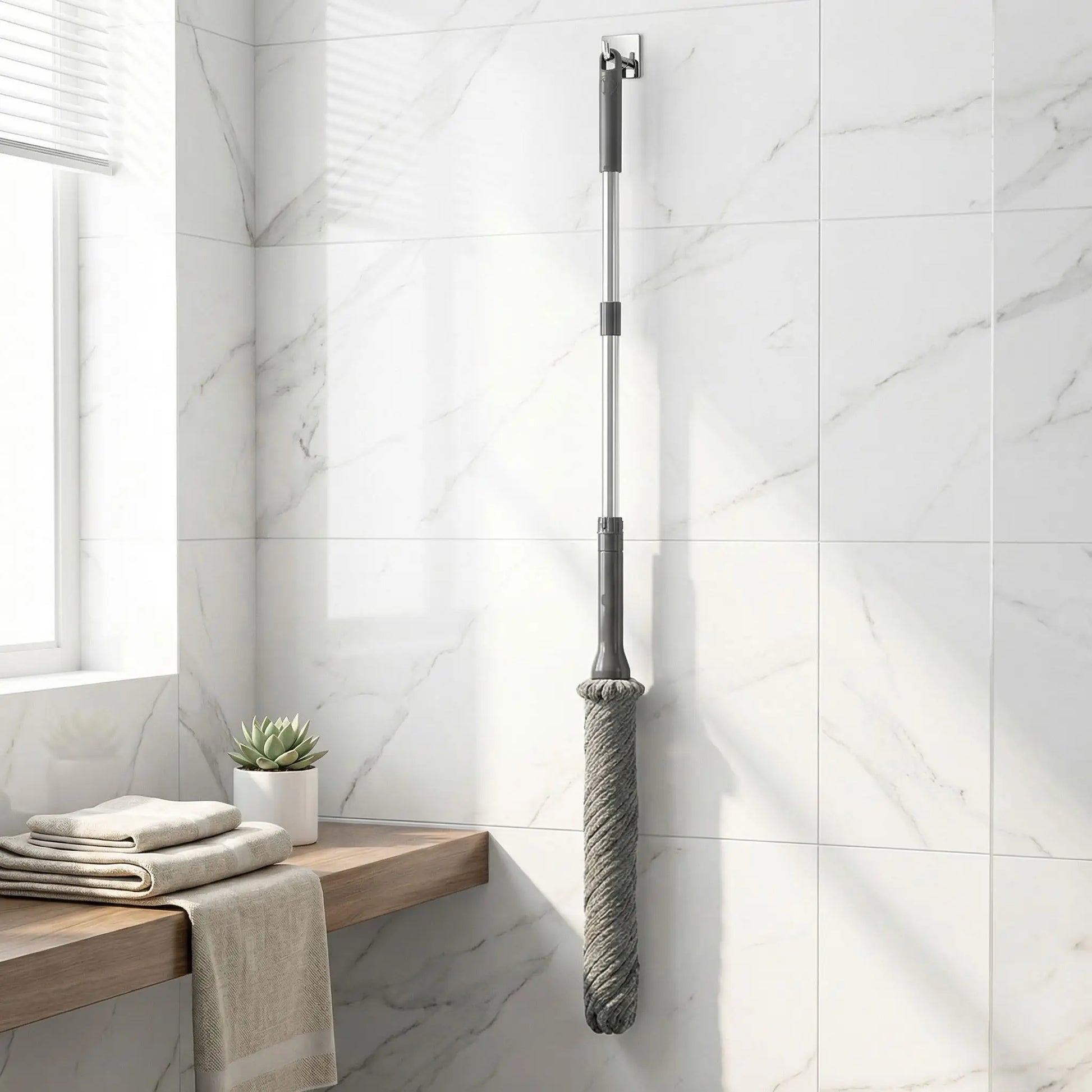 balai serpillere facilite rangement