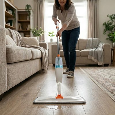 Balai serpillère Système de vaporisation pour nettoyage parquet