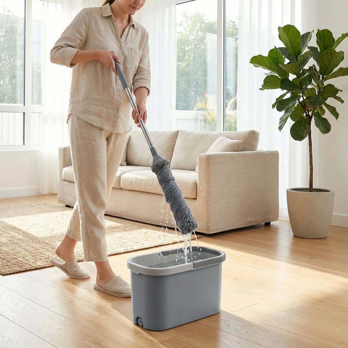 balai serpillere systeme essorage intelligente