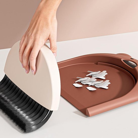 balayette ergonomique pour ramasser petits dechets