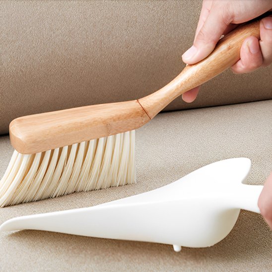 Balayette et pelle TurboNet pour nettoyage poussière canapé