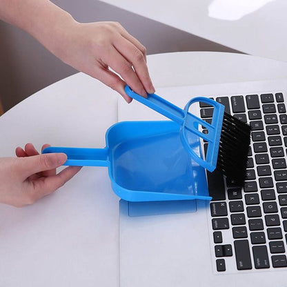Balayette pelle nettoie clavier ordinateur 