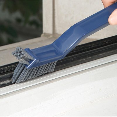 Brosse de nettoyage Net-Précision pour nettoyage rainures fenêtre 