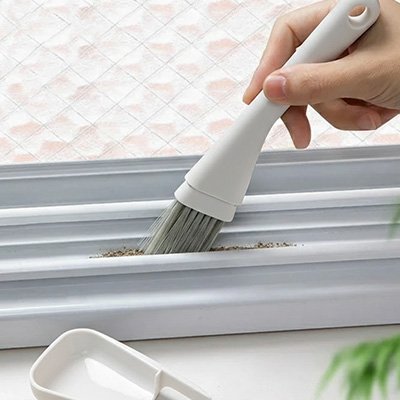 Brosse de nettoyage Préci-Net éliminant poussière rails