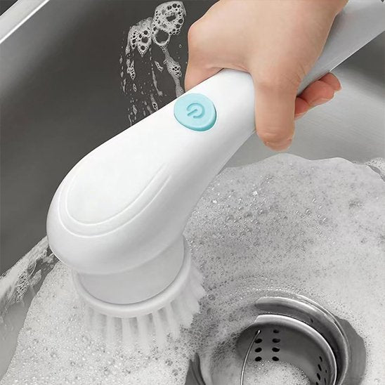 Brosse électrique nettoyage 5-en-1 nettoyant évier