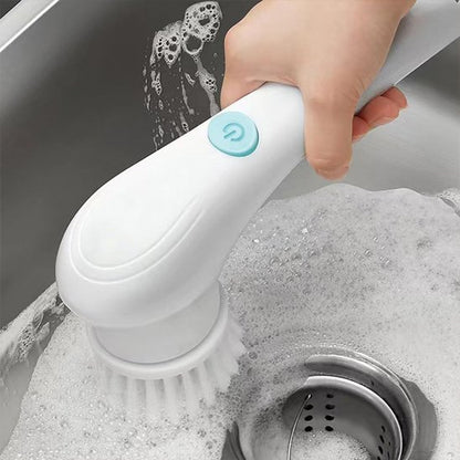Brosse électrique nettoyage 5-en-1 nettoyant évier
