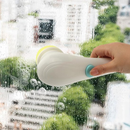 Brosse électrique nettoyage 5-en-1 nettoyant vitre