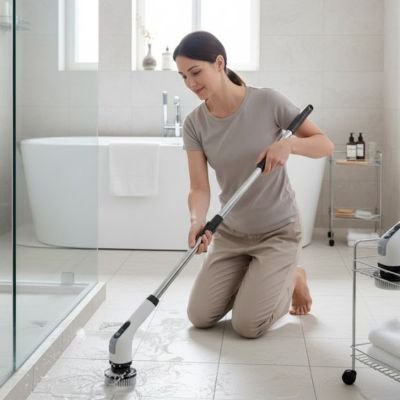 Brosse nettoyage electrique efficace pour nettoyage sols