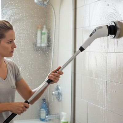 Brosse nettoyage electrique efficace pour nettoyage murs 