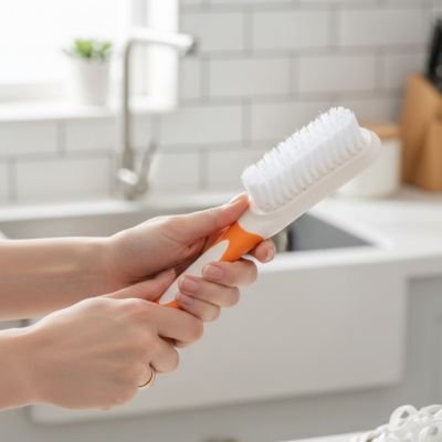 Brosse nettoyage ErgoPro manche orange