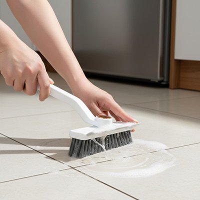 Brosse nettoyage rotatif  carrelage