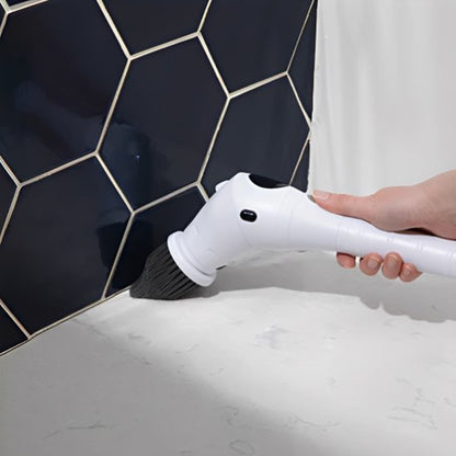 Brosse rotative nettoyage​ 8 en 1 pour nettoyage coins