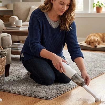Mini aspirateur Discret nettoyant plancher