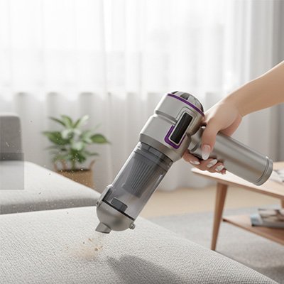 Mini aspirateur MaxPower facilité utilisation 