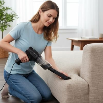 Mini aspirateur multifonctionnel pour nettoyage canapé