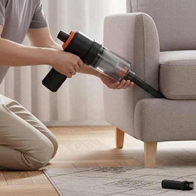 Mini aspirateur puissant Sans-Fil canapés 
