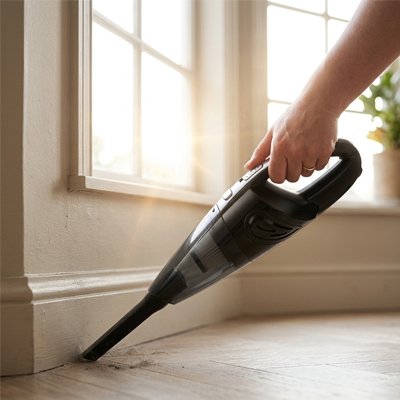 Mini aspirateur sans fil Prestige coins difficiles 