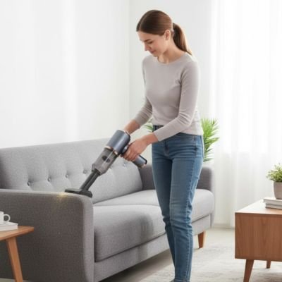 Mini aspirateur Zéro Poussière nettoyage canapés 