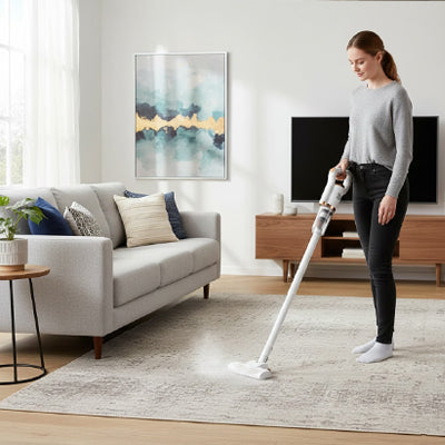 nettoyage tapis salon Aspirateur a batterie