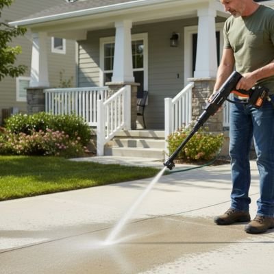 Nettoyeur haute pression sans fil HydroJet nettoyage extérieur 