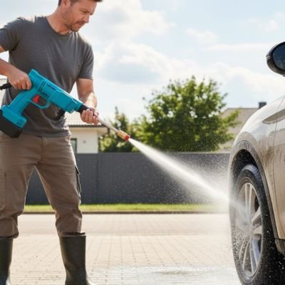 Nettoyeur haute pression sans fil JetMax pour nettoyage voiture