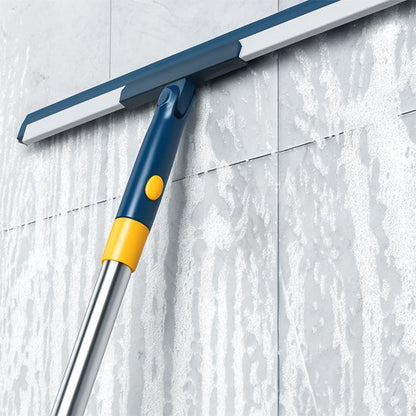 raclette sol impeccable bleu nettoyage murs