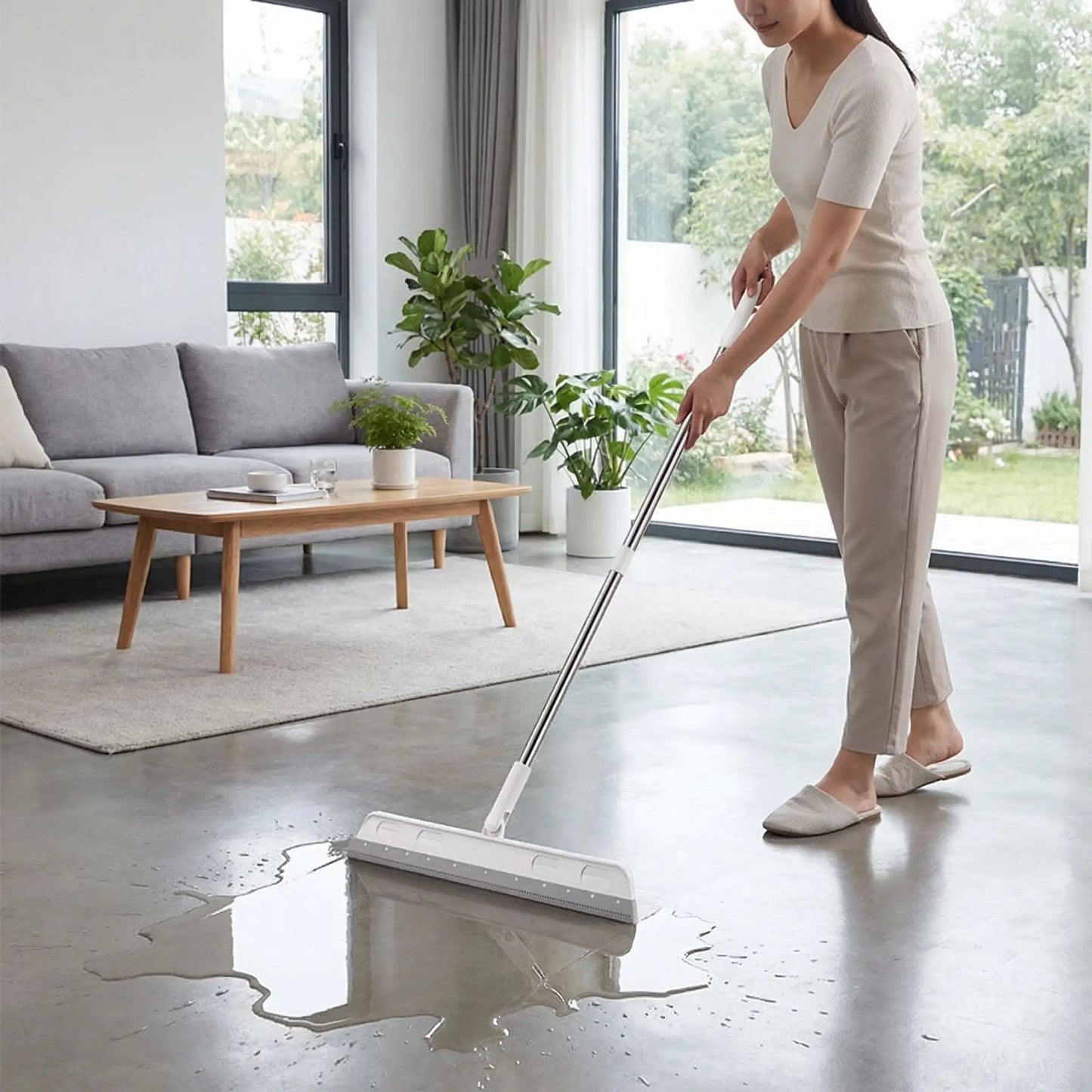 raclette sol rotative silicone nettoyage sols