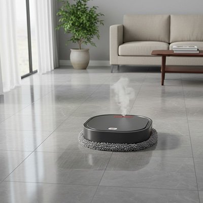 Robot nettoyeur sol ultra-fin pour nettoyage carrelage 