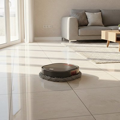 Robot nettoyeur sol ultra-fin pour sols propres