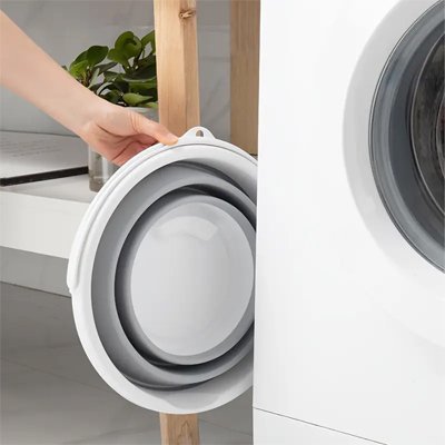 Seau Pliable-Pro gain place pour rangement 