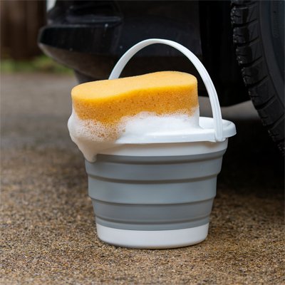 Seau Pliable-Pro pratique pour lavage voiture