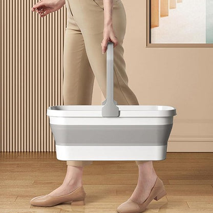 Seau pliable transport eau