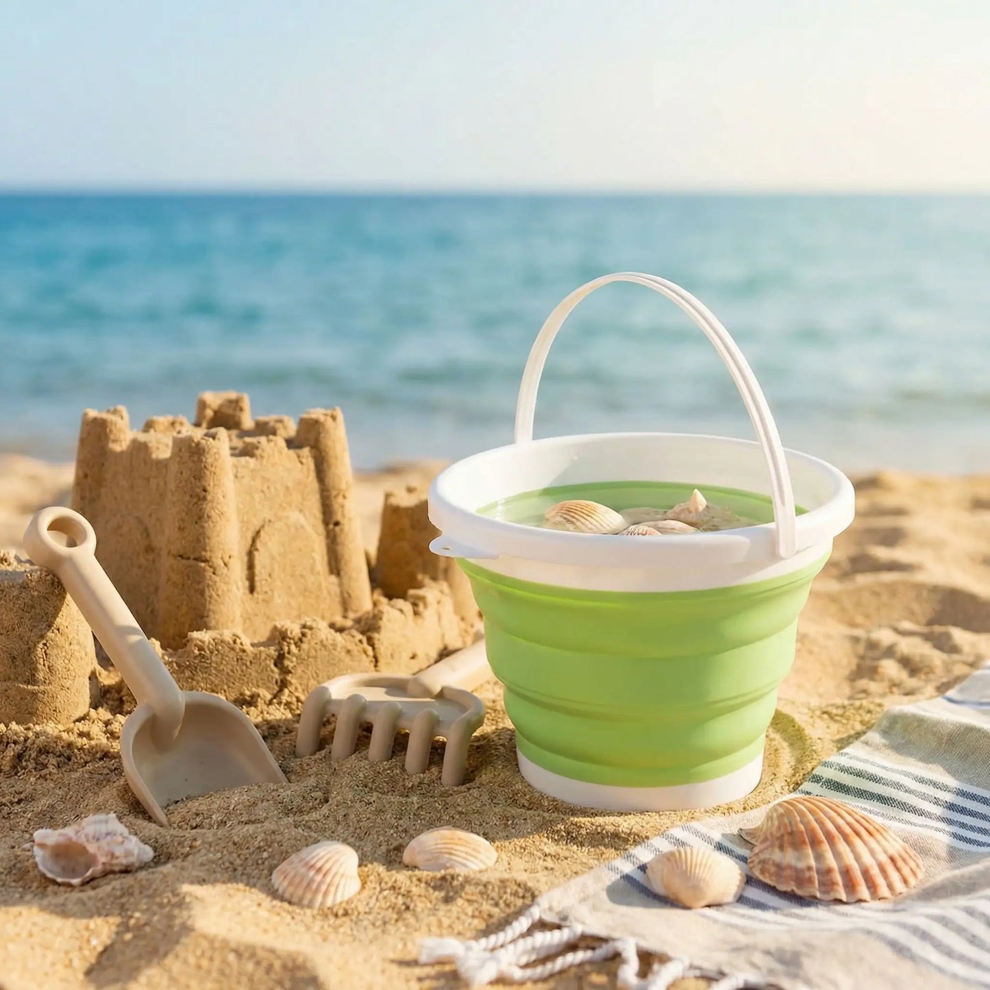 seau verte transport eau