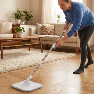 Serpillère MagicMop pour nettoyage poussière