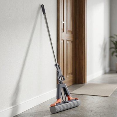 Serpillère auto-serrante pour sols propres