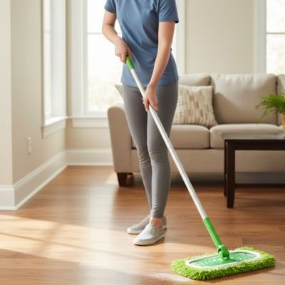 Serpillère microfibre PureFibre pour nettoyage sols