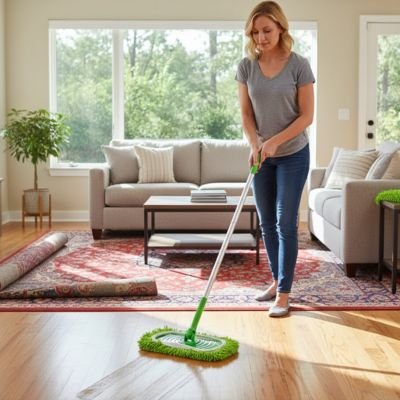 Serpillère microfibre PureFibre pour pratique nettoyage