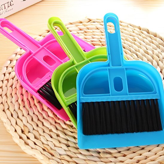 trois couleur Balayette pelle